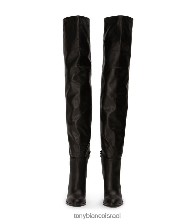 מגפיים בגובה הברך | נשים קומו שחור Tony Bianco מגפיים ארוכות גיבור 8BNR8T569